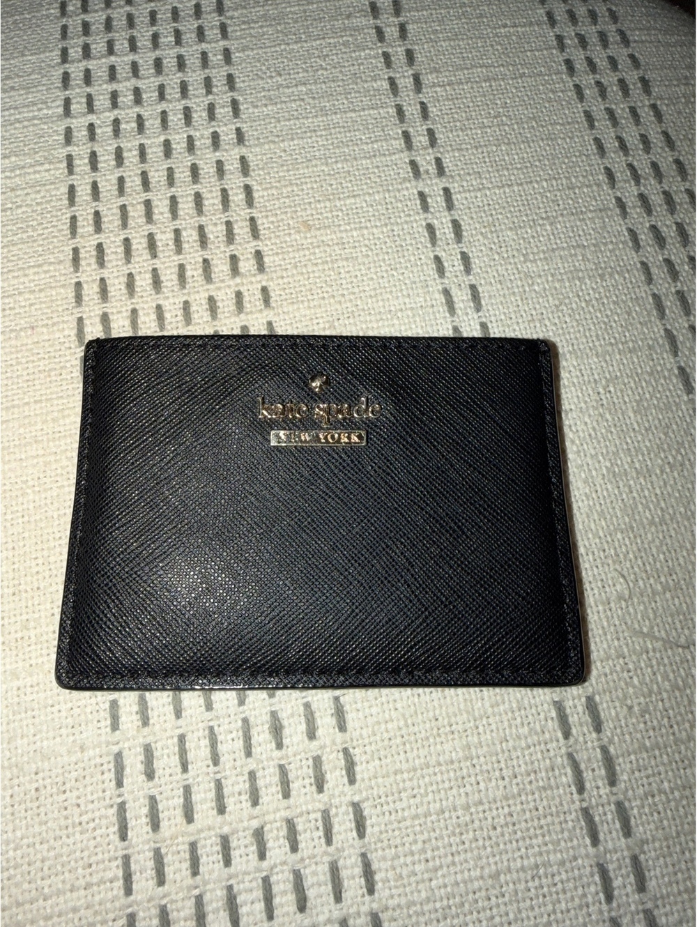 Kate Spade Black card holder wallet